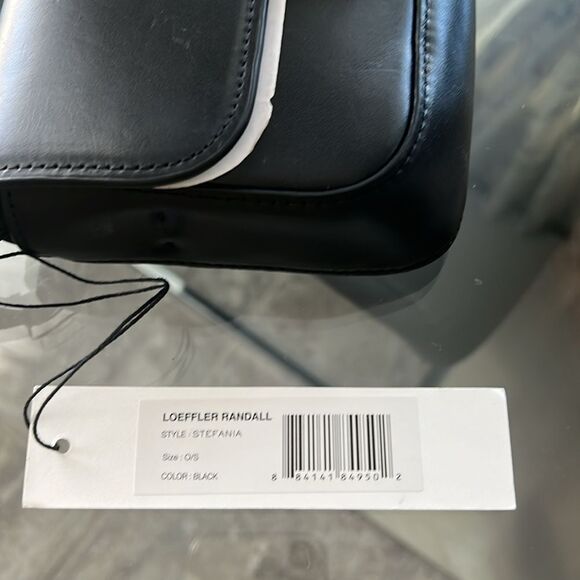 Loeffler Randall x Revolve Stefania Baguette Bag, Black, NWT - Picture 13 of 14